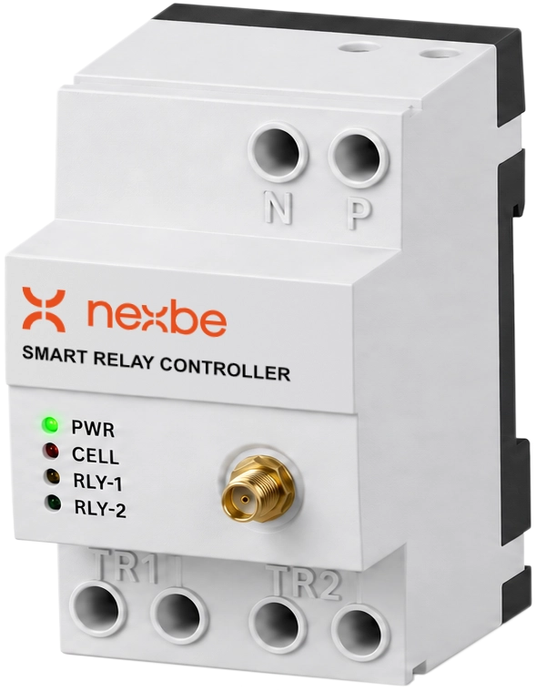 Nexbe NR40 DIN-rail smart relay controller